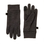 VIA Kid's Gloves 4-7 / Black Marl Kid's Go Anywhere Reflective Fleece Gloves