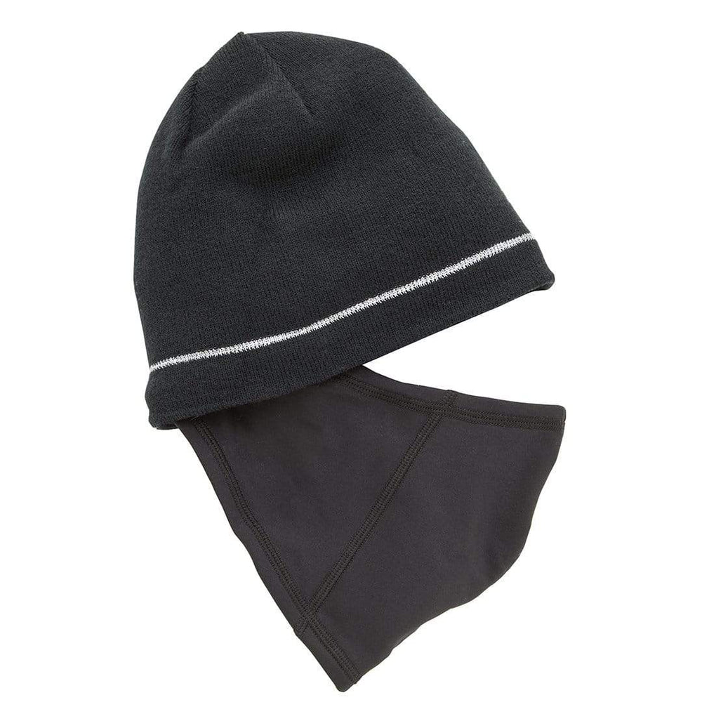 VIA Kid's Black Hat Go Anywhere 2-in-1 Beanie