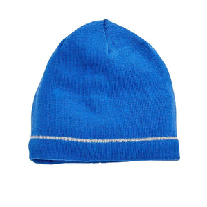 VIA Kid's Blue Hat Go Anywhere 2-in-1 Beanie with Tuck Away Mask