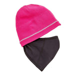 VIA Kid's Pink Hat Go Anywhere 2-in-1 Beanie
