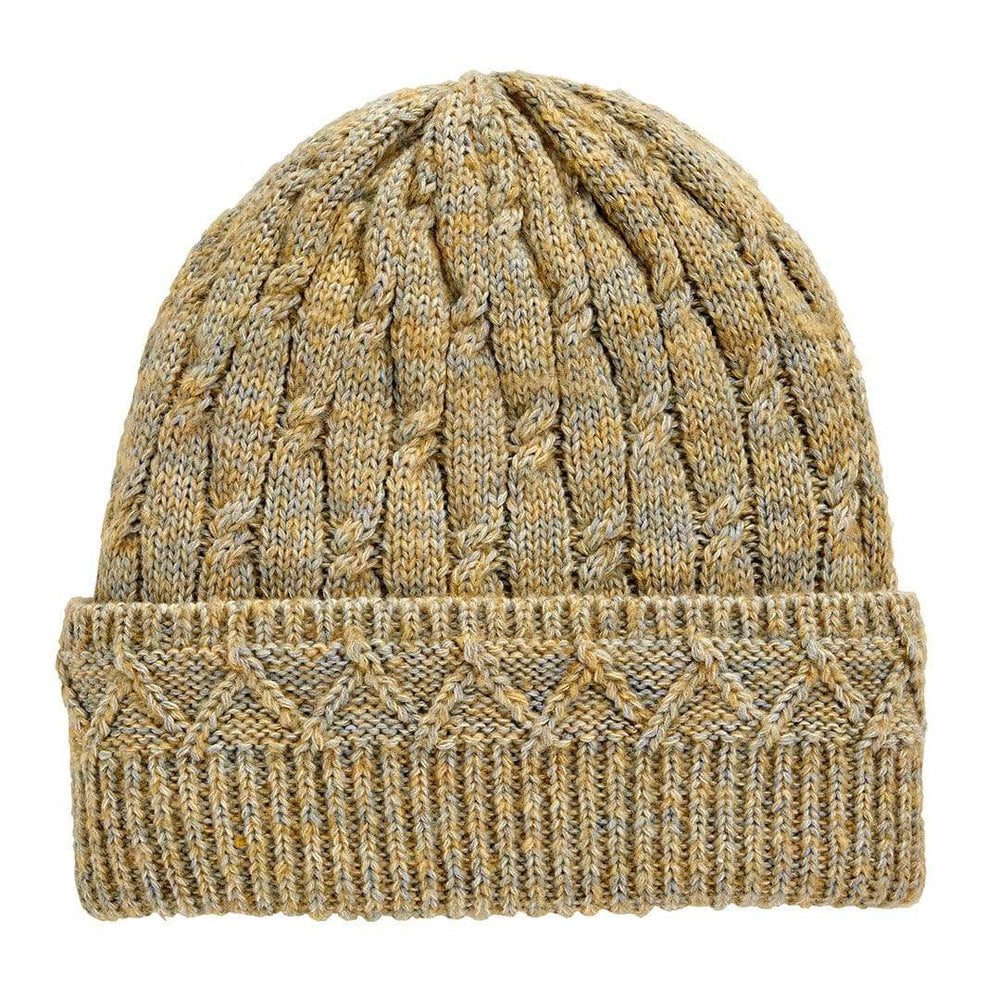 VIA Knit Hat Pear Recycled Cable Knit Hat