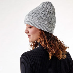 VIA Knit Hat Recycled Cable Knit Hat