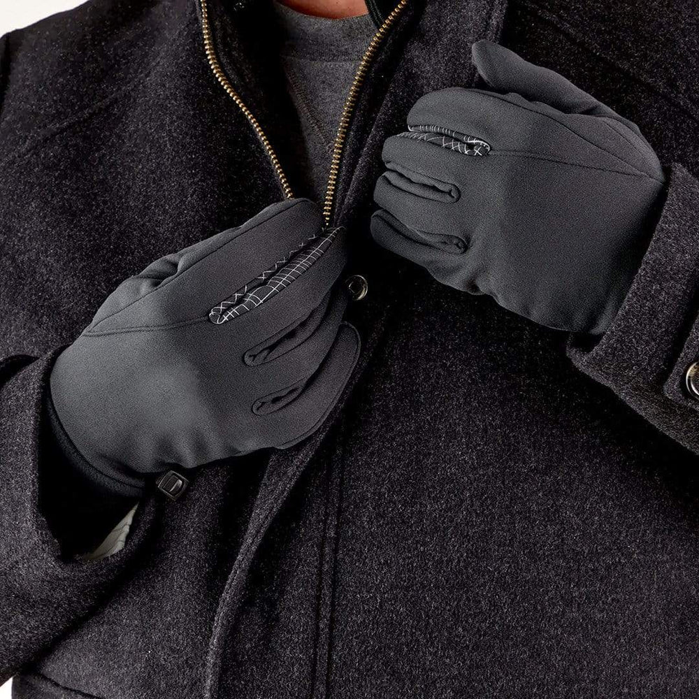 VIA Men's Gloves Men's Go Anywhere Reflective Fleece Gloves